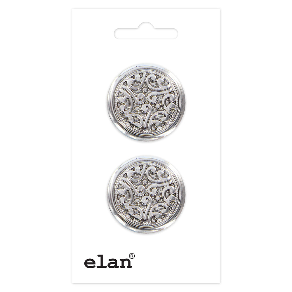 ELAN Shank Button - 23mm (7/8in) - 2pcs