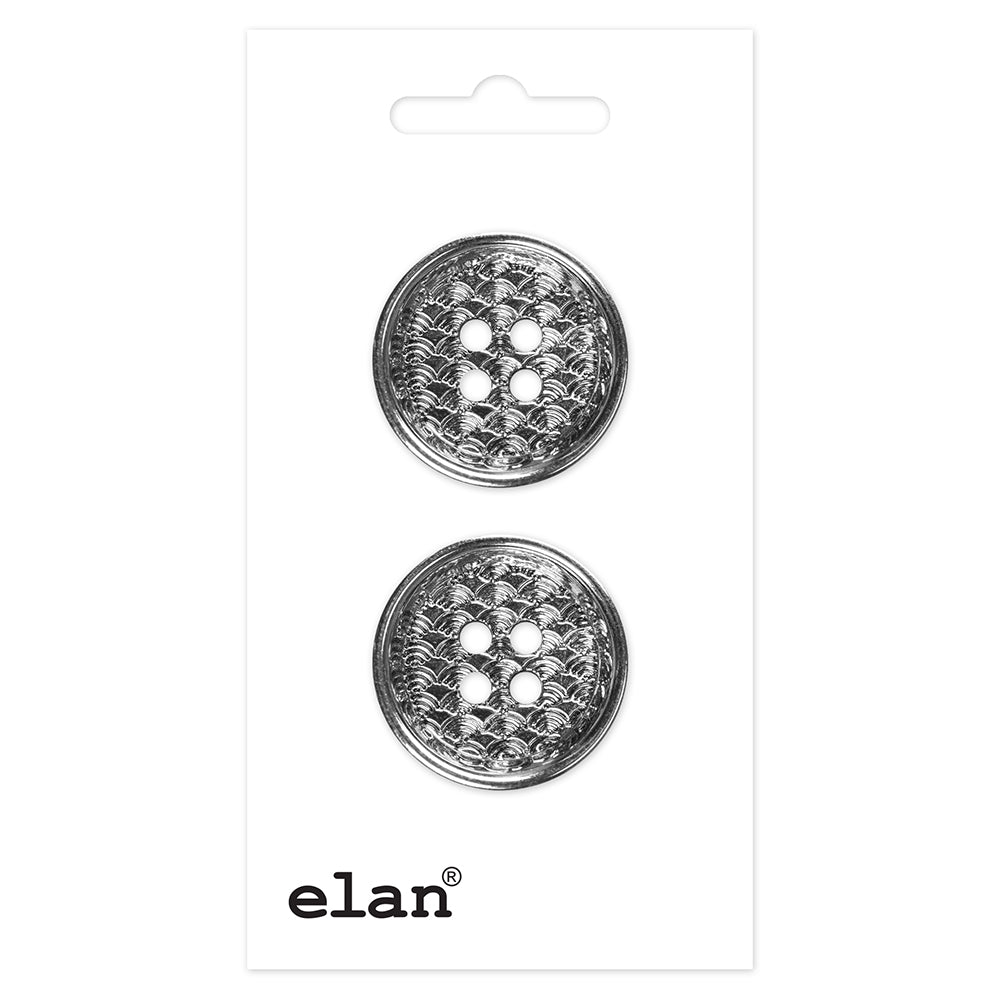 ELAN 4-Hole Button 22 mm (7/8 in) 2 Count