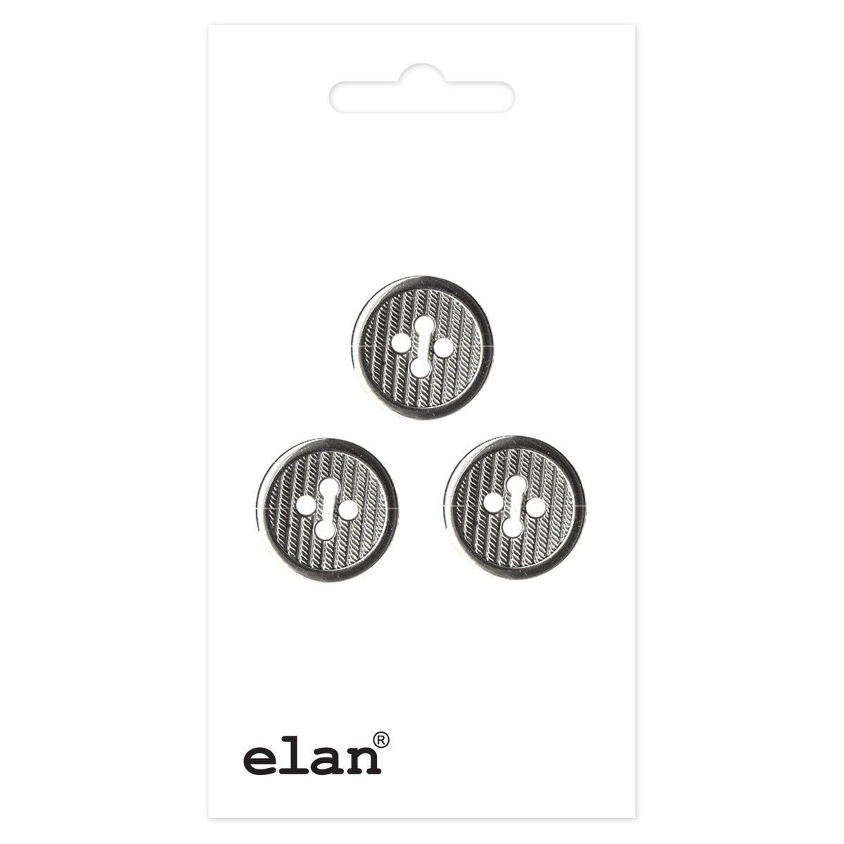 ELAN 4 Hole Button 15 mm (5/8 in), 3 Count