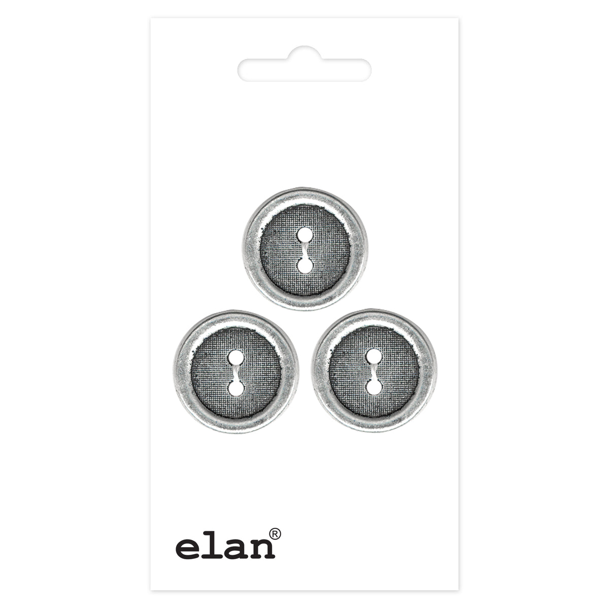 ELAN 2-Hole Button — 18 mm (3/4 in.) — 3 count