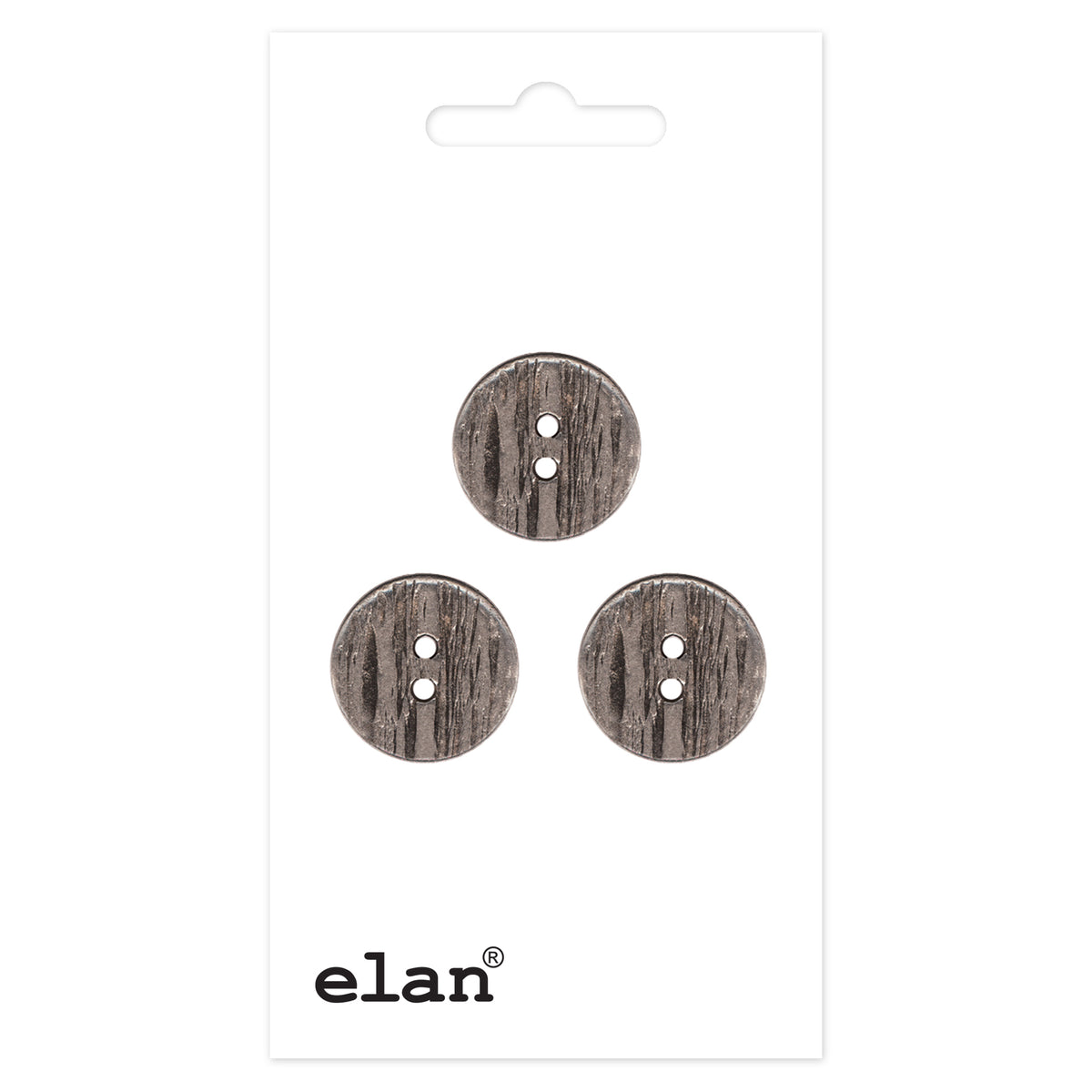 ELAN 2-hole sew-through buttons, 15 mm (5/8 in.), 3-pack