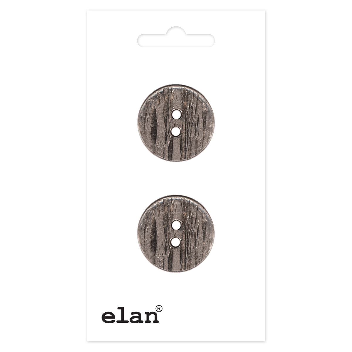 ELAN 2-hole sew-through buttons, 19 mm (3/4 in.), 2-pack