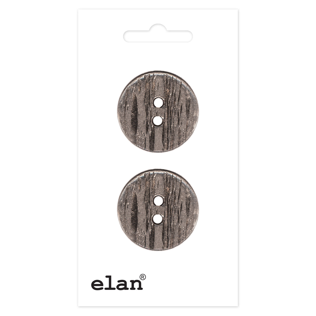 ELAN 2-hole sew-through buttons, 23 mm (7/8 in.), 2-pack