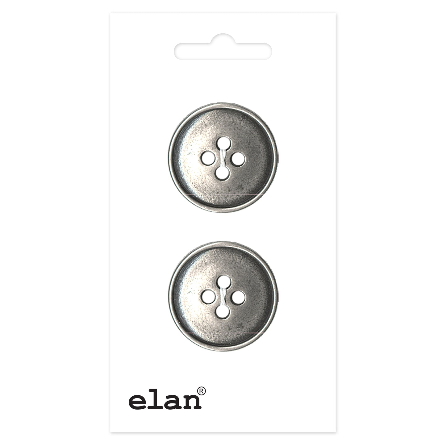 ELAN 4 Hole Button - 21mm (7/8) - 2 count