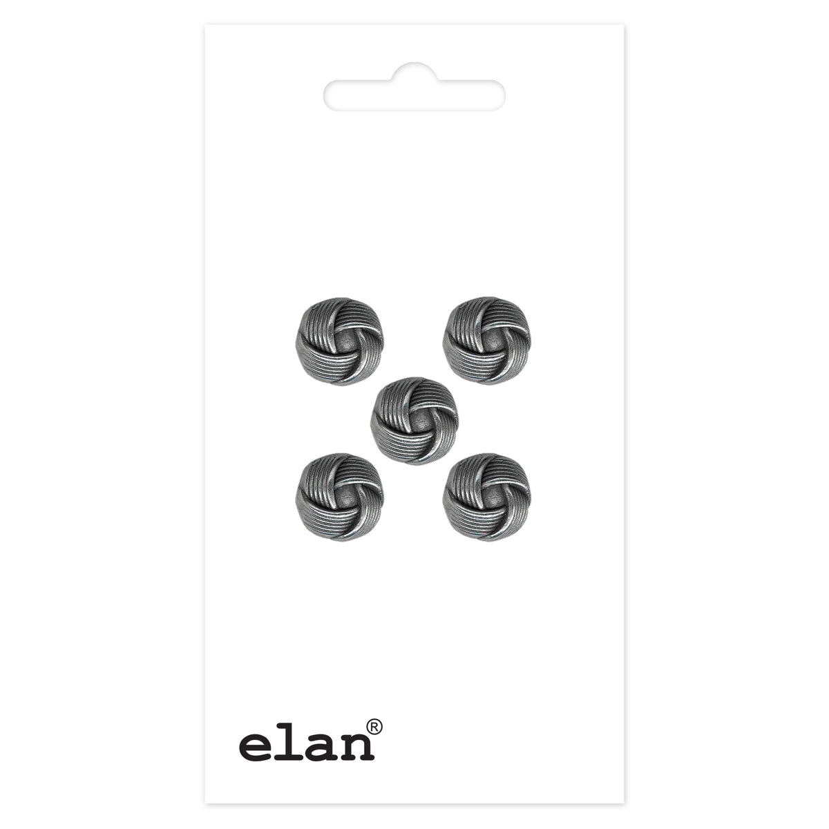 ELAN Shank Button 9 mm (3/8 in.) - 5 count