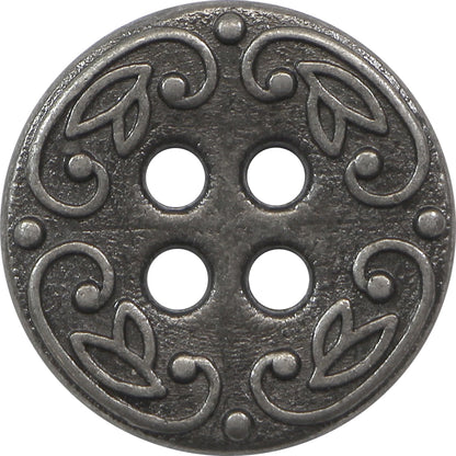 ELAN 4 Hole Button - 15 mm (5/8inch) - 3 count - unpackaged view