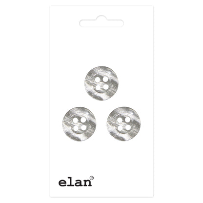ELAN 4 Hole Button 15 mm (5/8 in), 3 Count