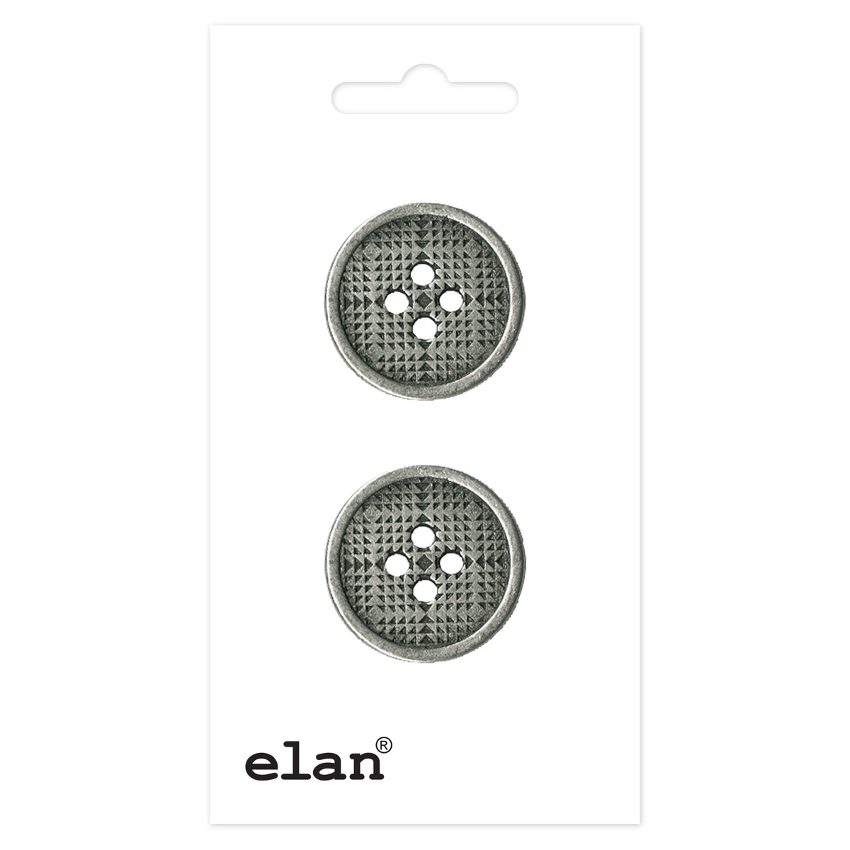 ELAN 4-Hole Button — 20 mm (3/4 in.) — 2 Pack