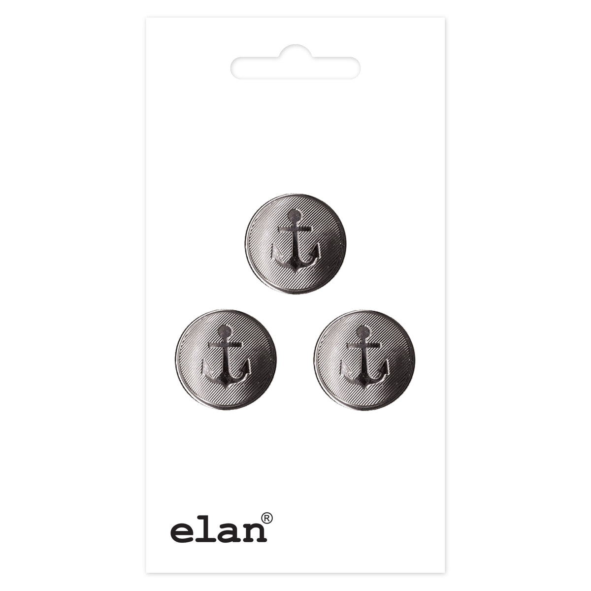 ELAN Shank Buttons — 15 mm (5/8 in.) — 3 Pack