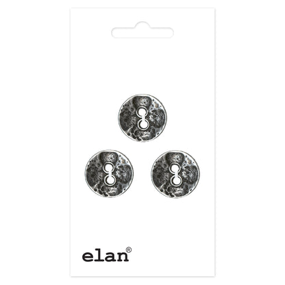 ELAN 2 Hole Button 15 mm (5/8 in), 3 Count