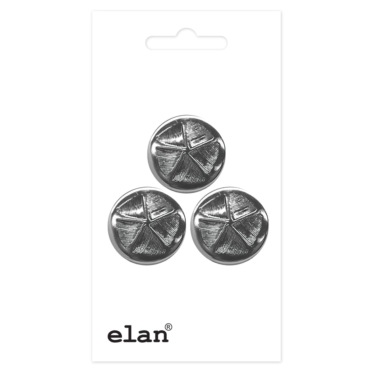 ELAN Shank Button, 18 mm (3/4 in.), 3 Count