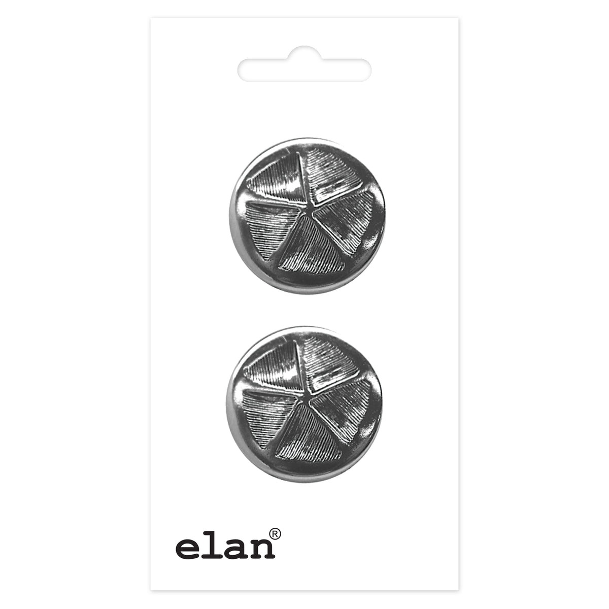 ELAN Shank Button, 22 mm (7/8 in.), 2 Count