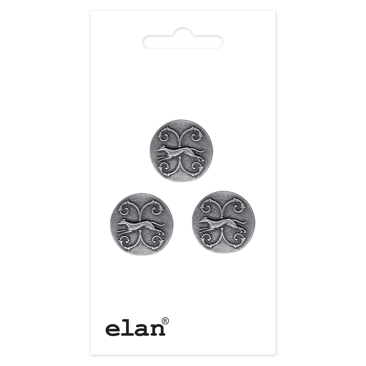 ELAN Shank Button 15 mm (5/8 in.) - 3 count