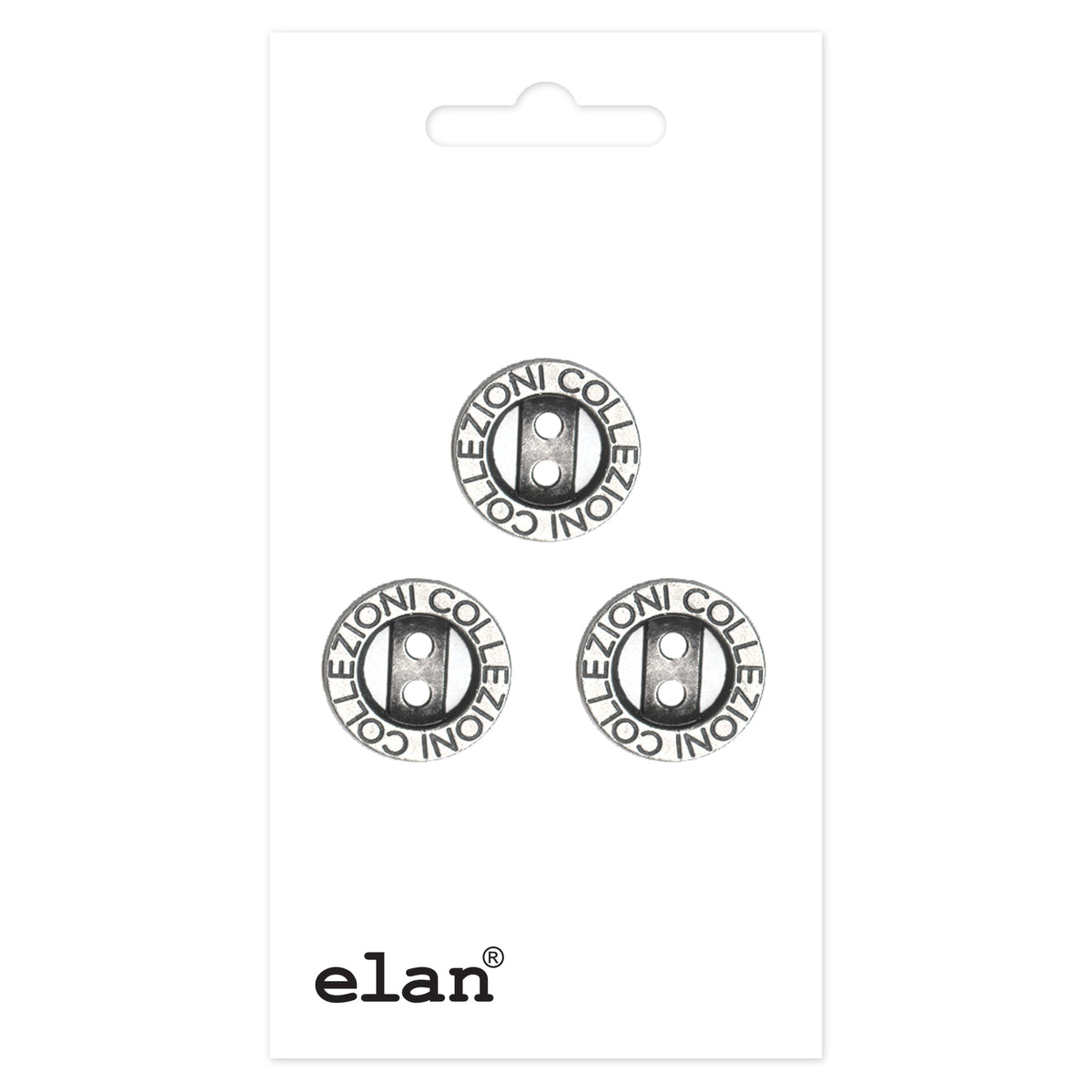 ELAN 2-Hole Button 15 mm (5/8 in) 3 Count