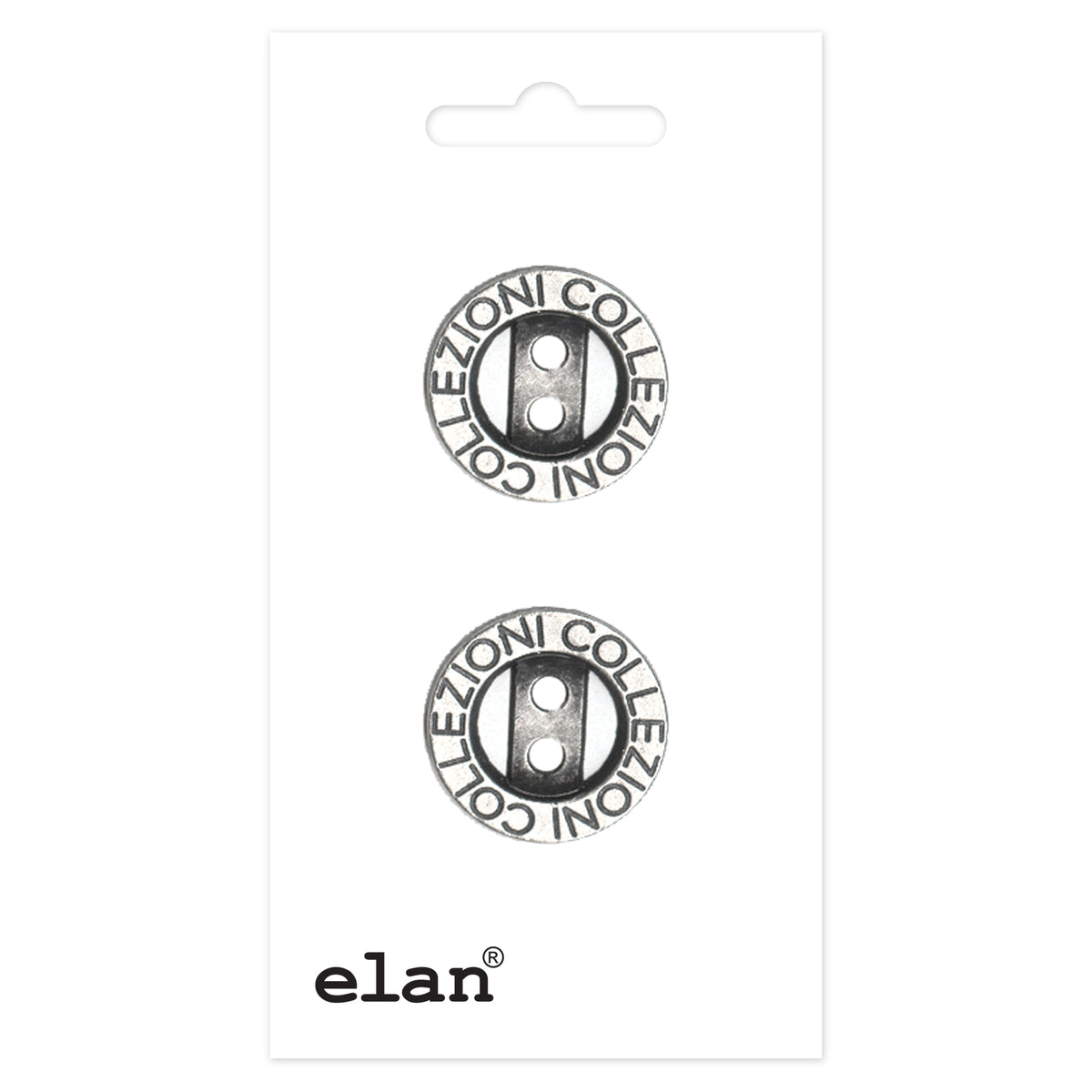 ELAN 2-Hole Button 20 mm (3/4 in) 2 Count