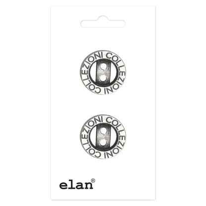 ELAN 2-Hole Button 20 mm (3/4 in) 2 Count