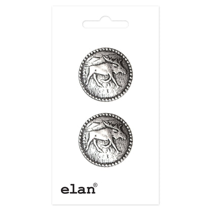 ELAN Shank Button 23 mm (7/8 in) 2 Count