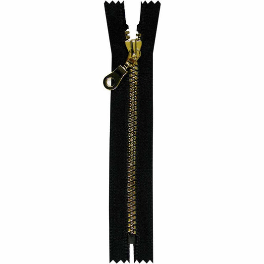 COSTUMAKERS Fashion Closed End Zipper 15cm (6&Prime;) -  Black - 1717
