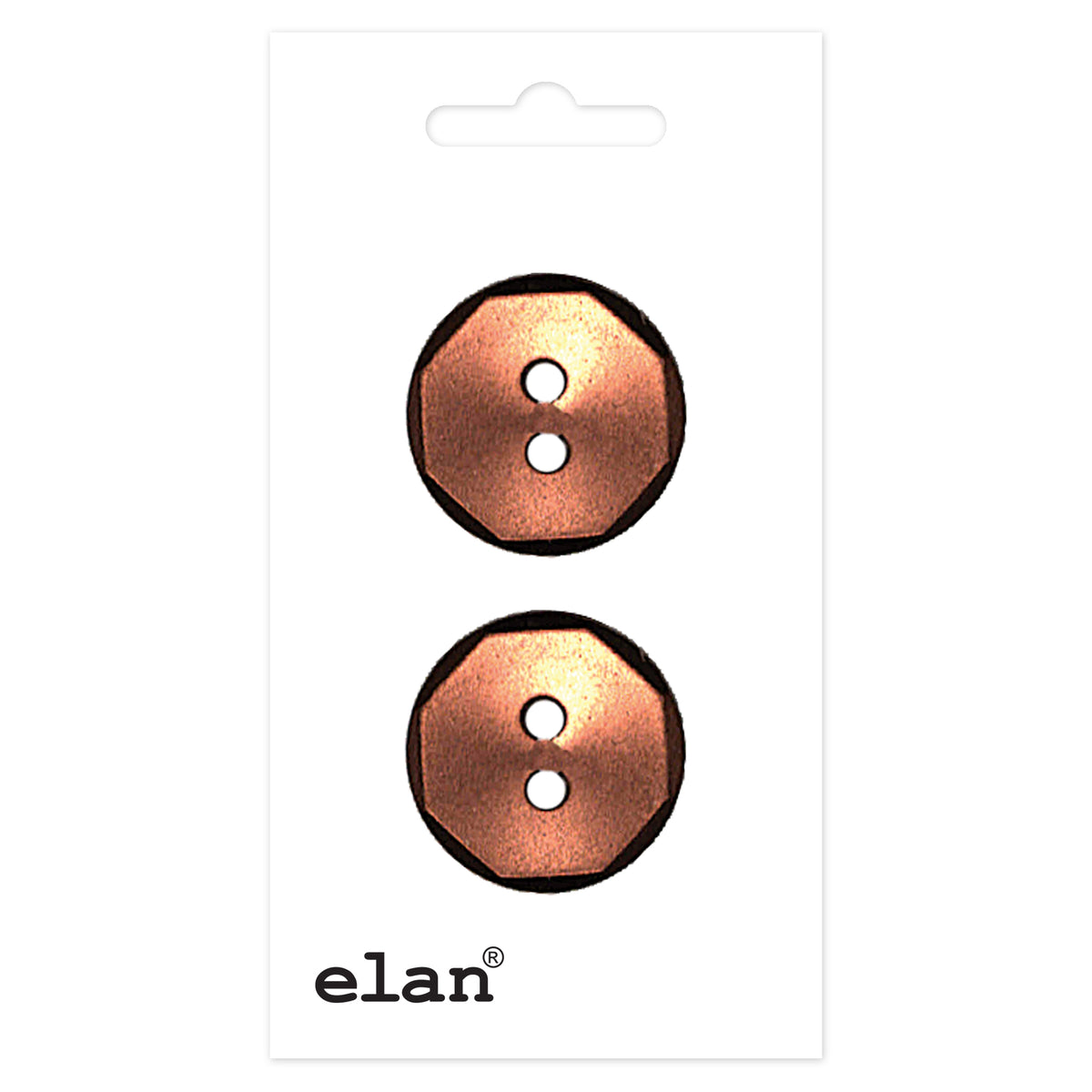 ELAN 2 Hole Button — 23 mm (7/8 in.) — 2 Count