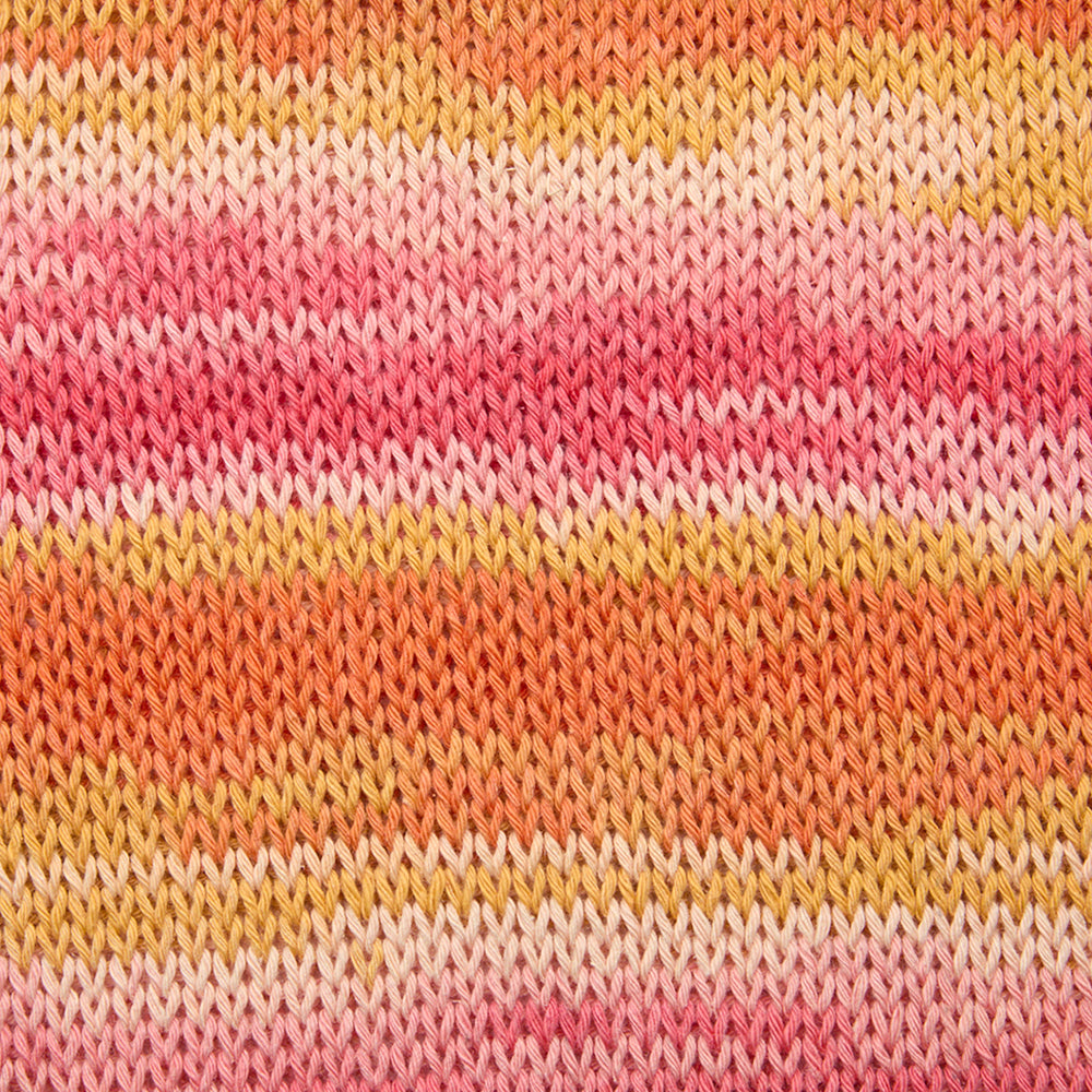 UNIVERSAL YARN Sandcastle Self-Striping Yarn, 50 g, Sunshine