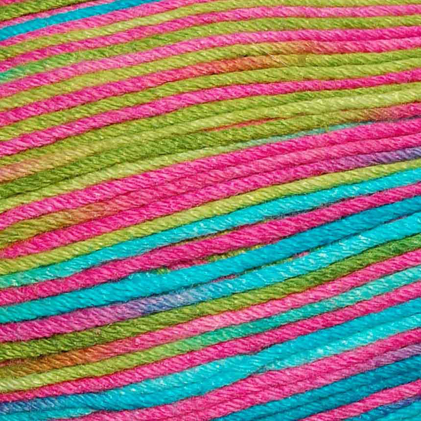 UNIVERSAL Bamboo Pop #1780 Yarn - 100g - Light #3 wt. - 266m (292yds) - Happy Birdie