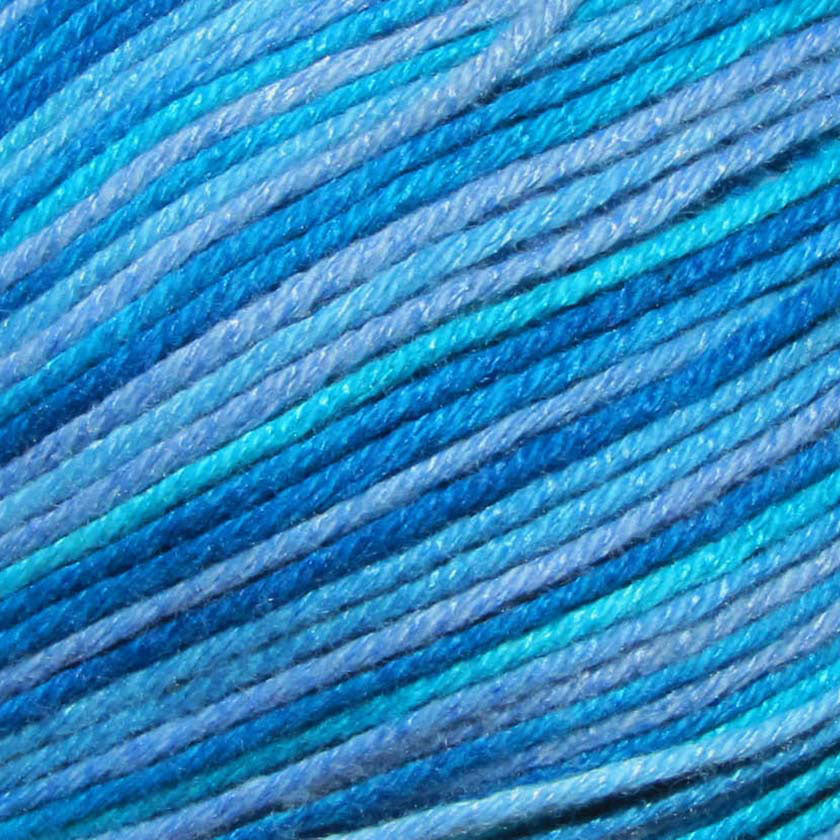 UNIVERSAL Bamboo Pop #1780 Yarn - 100g - Light #3 wt. - 266m (292yds) - Brilliant Blues