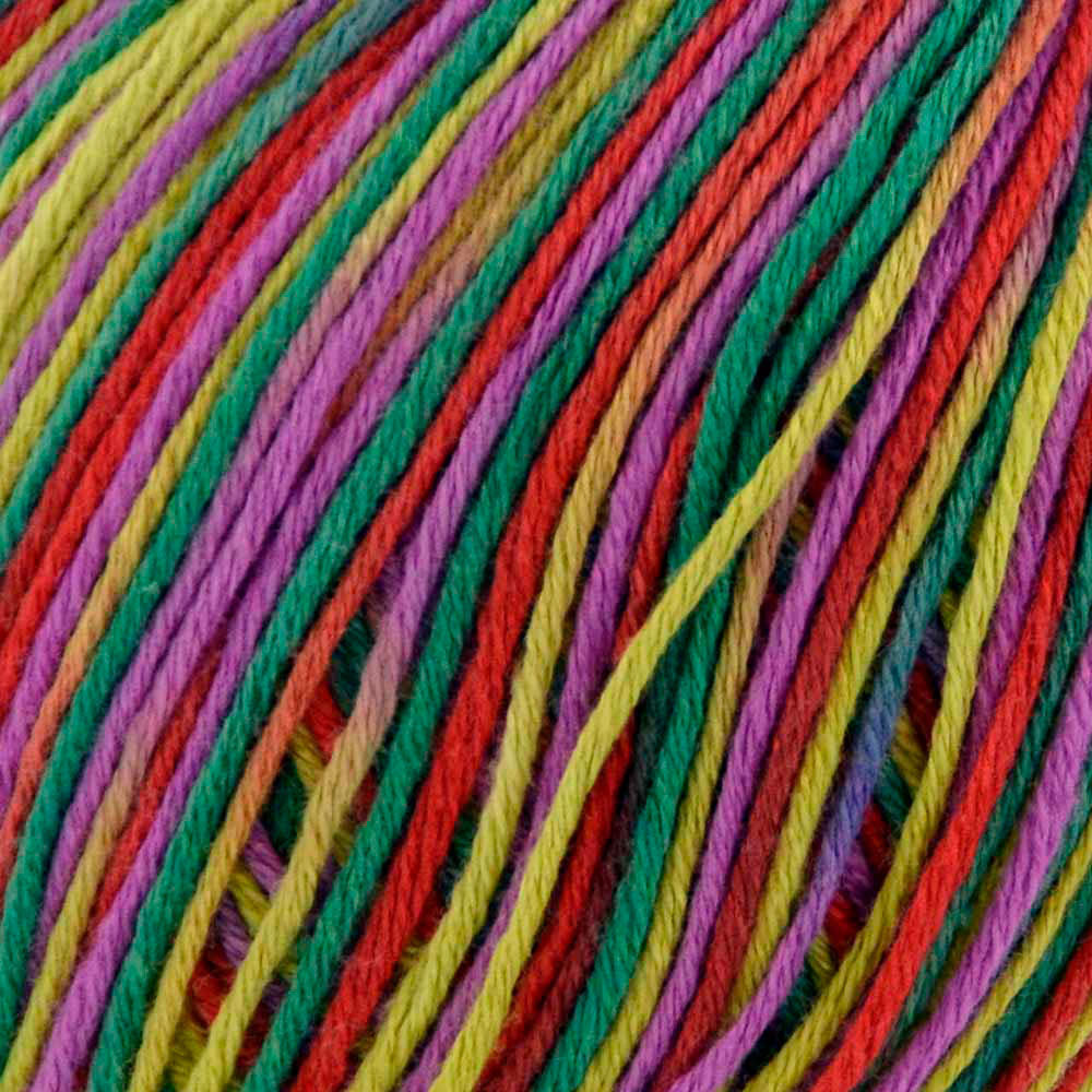 UNIVERSAL Bamboo Pop #1780 Yarn - 100g - Light #3 wt. - 266m (292yds) - Stripe
