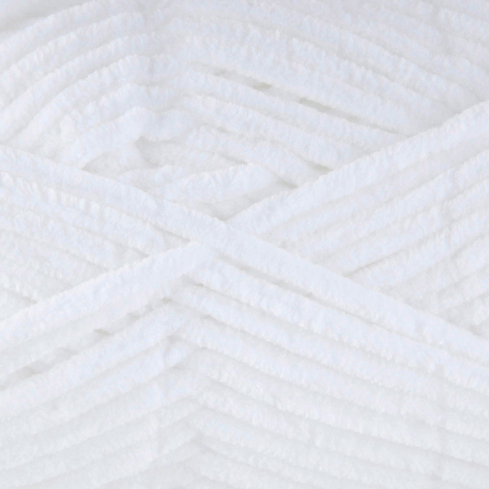 UNIVERSAL Bella Chenille super bulky yarn Snowy 101 100 g