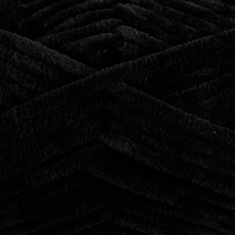 UNIVERSAL Bella Chenille super bulky yarn Black 112 100 g