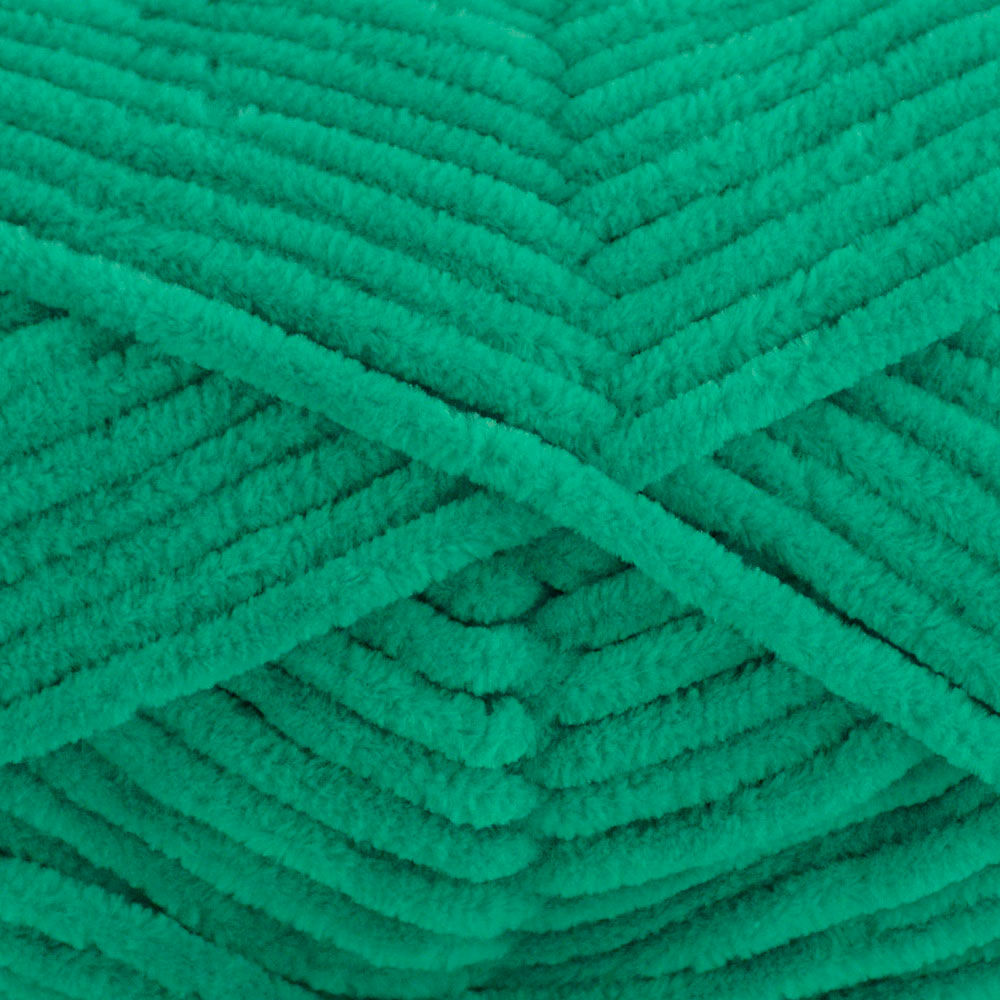 UNIVERSAL Bella Chenille Super Bulky Yarn 100g 120m/131yd Lush Green (#114)