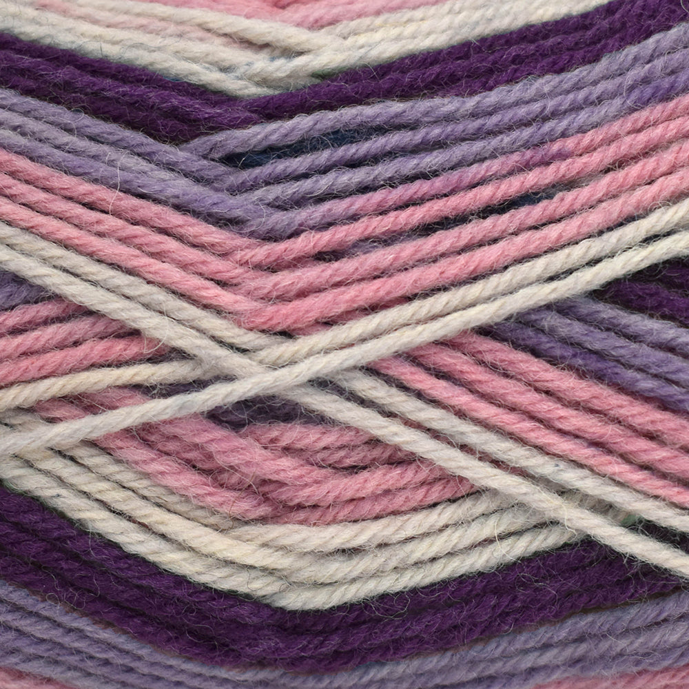 UNIVERSAL Deluxe Stripes #1785 Yarn - 100g - Medium Weight 4 - 200m (218yds) - Fresh Figs