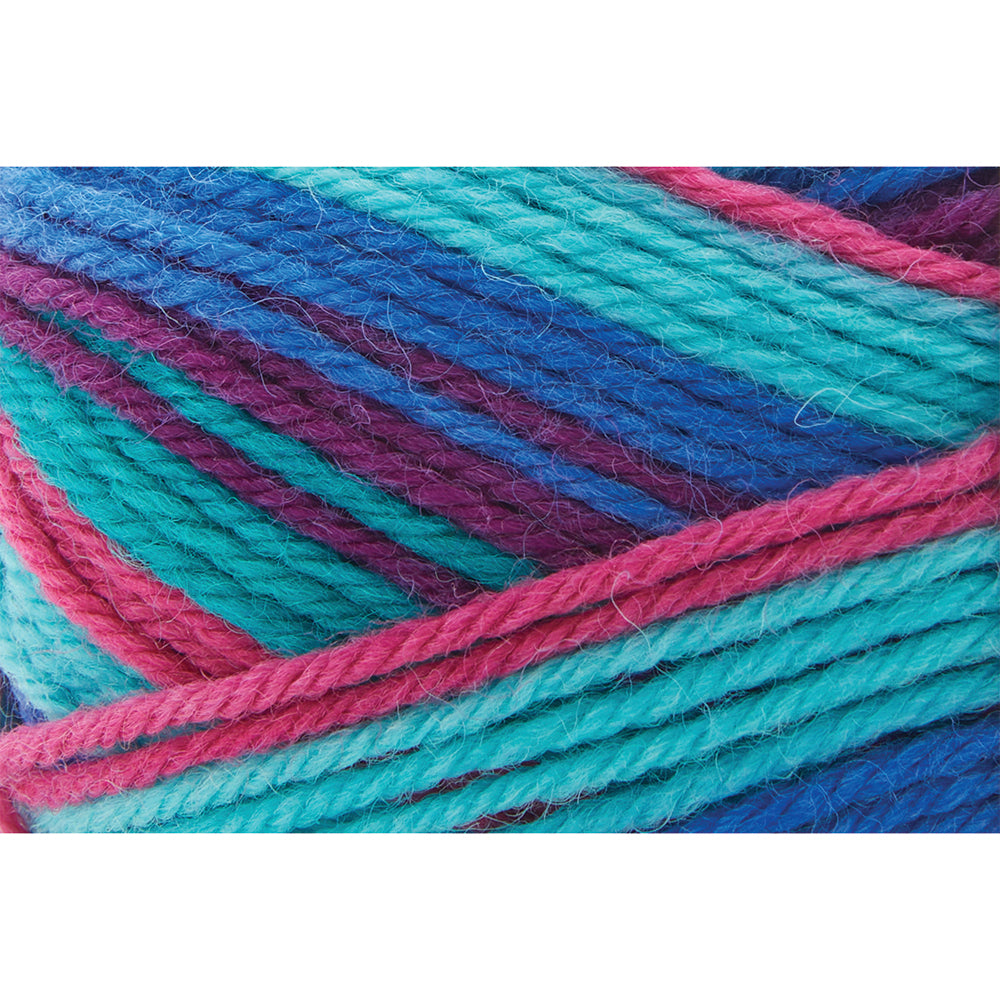 UNIVERSAL Deluxe Stripes #1785 Yarn 100 G 218 Yd Tie Dye