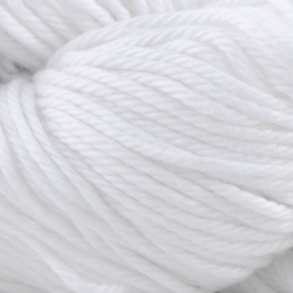 UNIVERSAL YARN Cotton Supreme Worsted Cotton Yarn, 100 g/165 m, White
