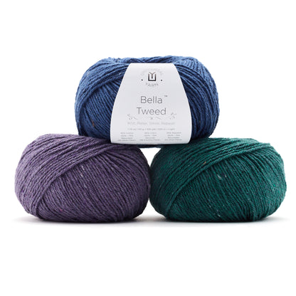 UNIVERSAL Bella Tweed Recycled Cotton Yarn 50 g/109 yd Offset