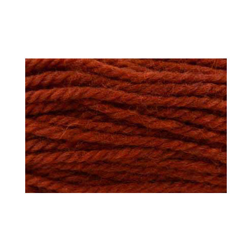 UNIVERSAL Deluxe Worsted 100% wool yarn Rust Heather 100 g