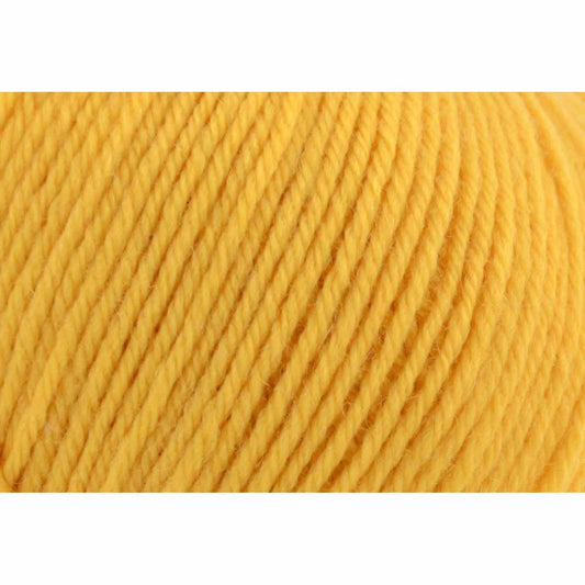 UNIVERSAL Deluxe Worsted Superwash wool yarn Marigold, 100 g / 199 m (218 yd)