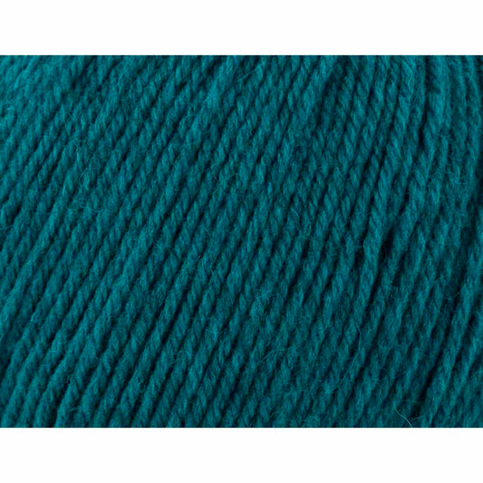 UNIVERSAL Deluxe Worsted Superwash wool yarn Azure Heather, 100 g / 199 m (218 yd)