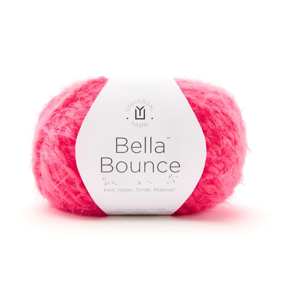 UNIVERSAL Bella Bounce #1801 Yarn - 50g - Bulky Weight 5 - 75m (82yds) - Meringue