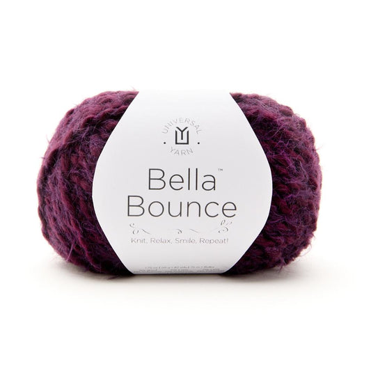 UNIVERSAL Bella Bounce #1801 Yarn - 50g - Bulky Weight 5 - 75m (82yds) - Ube