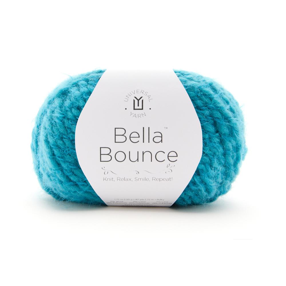 UNIVERSAL Bella Bounce #1801 Yarn - 50g - Bulky Weight 5 - 75m (82yds) - Frosting