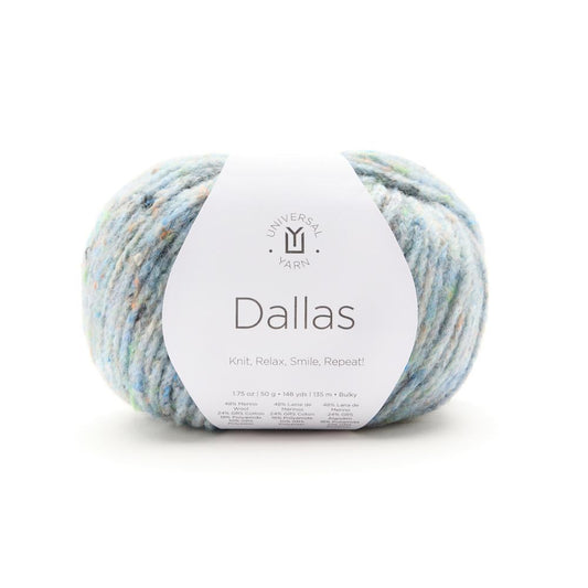 UNIVERSAL Dallas #1802 Yarn - 50g - Bulky Weight 5 - 135m (148yds) - Big Sky