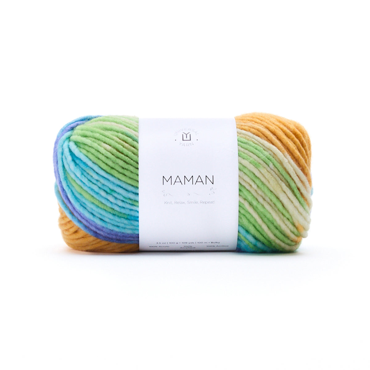 UNIVERSAL Maman #1804 Yarn - 100g - Bulky Weight 5 - 100m (109yds) - Mirage