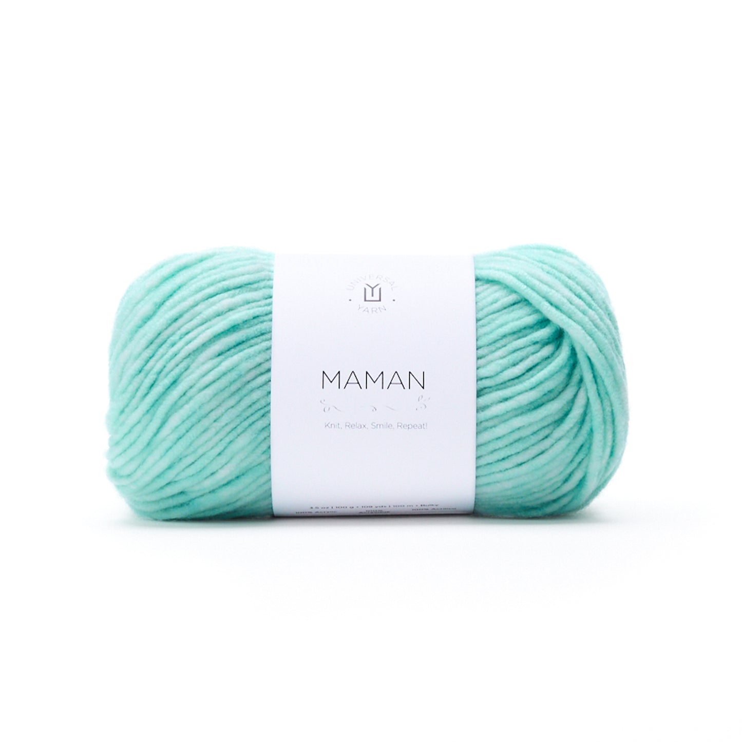 UNIVERSAL Maman Bulky Acrylic Yarn 100g/109yd Cerulean