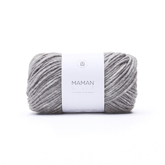 UNIVERSAL Maman bulky acrylic yarn Platinum 100 g / approx. 100 m (109 yd)