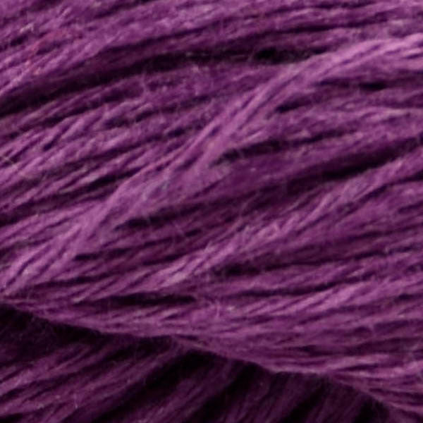 FIBRA NATURA Flax #1819 Linen Yarn, 50 g, 125 m (137 yds), Purple