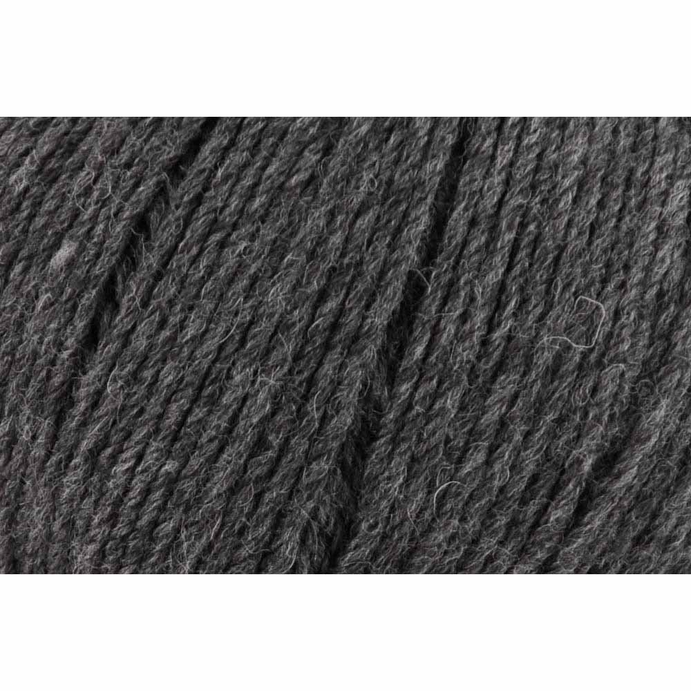 UNIVERSAL Deluxe Bulky Superwash wool yarn Charcoal Heather, 100 g / 97 m (106 yd)