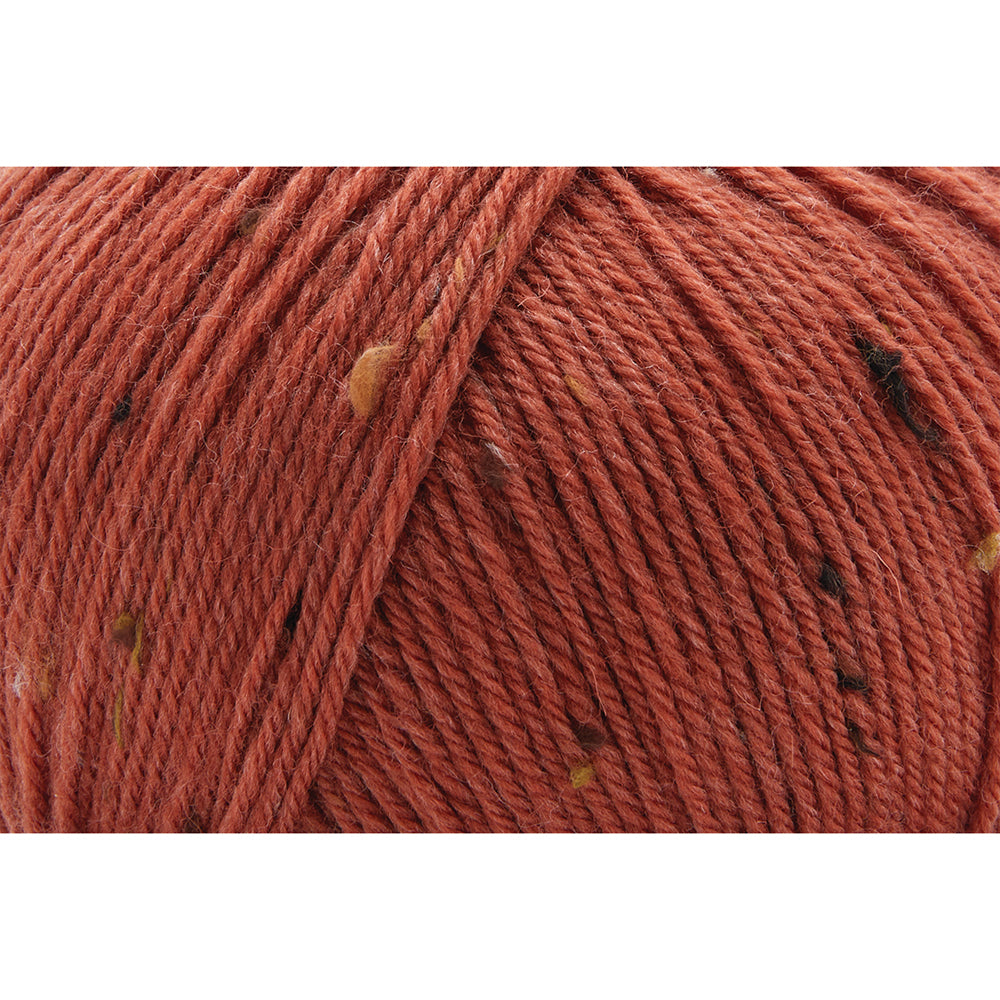 UNIVERSAL Deluxe Worsted Tweed Superwash yarn Gingerbread 100 g / 199 m