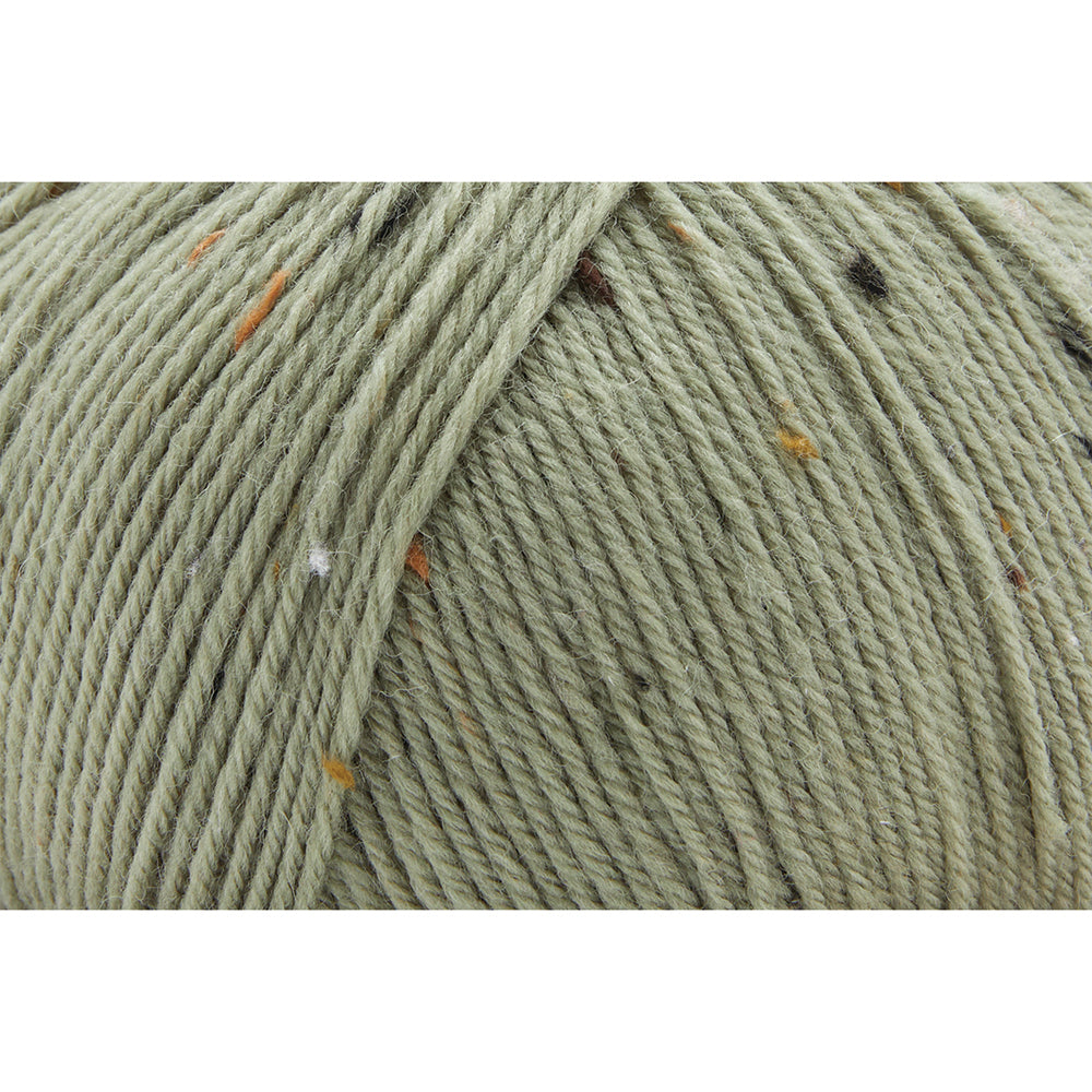 UNIVERSAL Deluxe Worsted Tweed Superwash yarn Dried Herb 100 g / 199 m