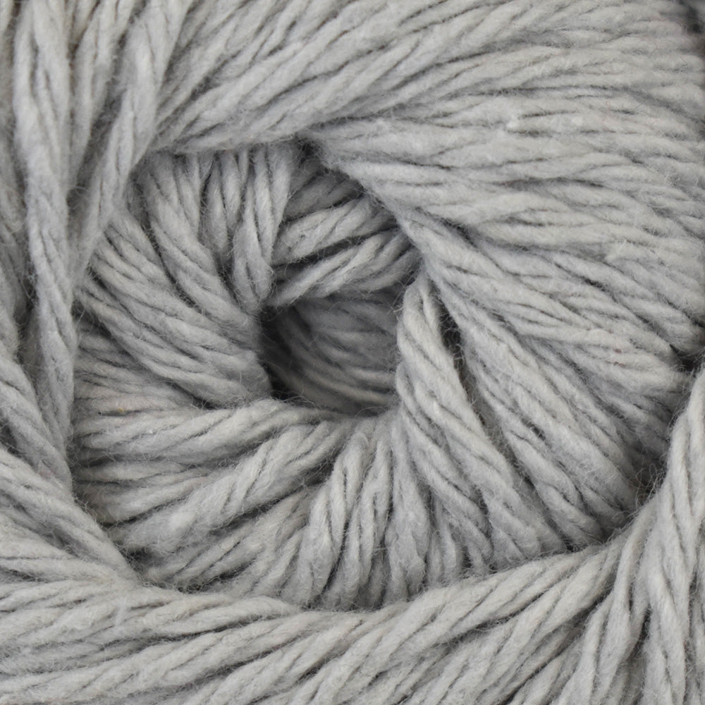 UNIVERSAL YARN Clean Cotton Recycled Blend Yarn 75 g / 120 m Silver Lace