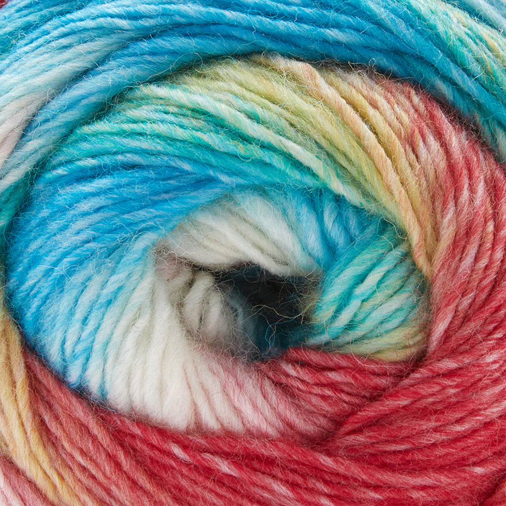 UNIVERSAL Colourburst Yarn, 200 G / 604 M, Lollipop